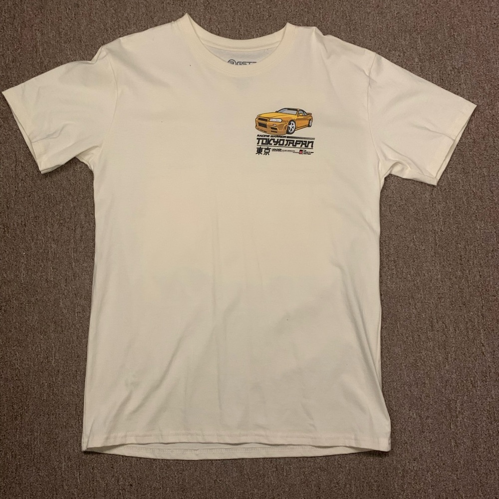 Cream Graphic Tee